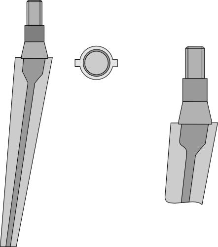 Tine for rotary harrows