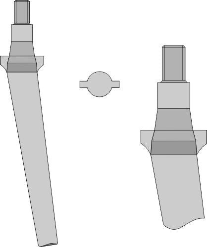 Tine for rotary harrows