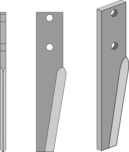 Tine for rotary harrows