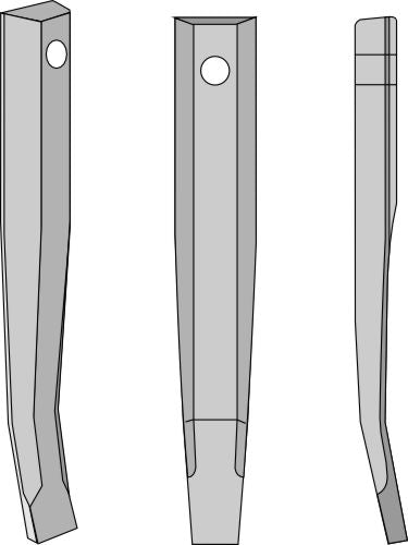 Tine for vibro-harrow