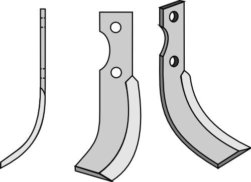 Blade 210x45mm, left