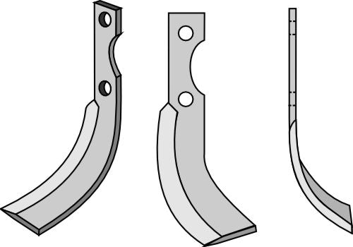 Blade 215x40mm, right
