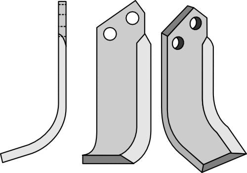 Blade 190x70mm, left