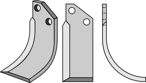 Blade 160x60mm, right
