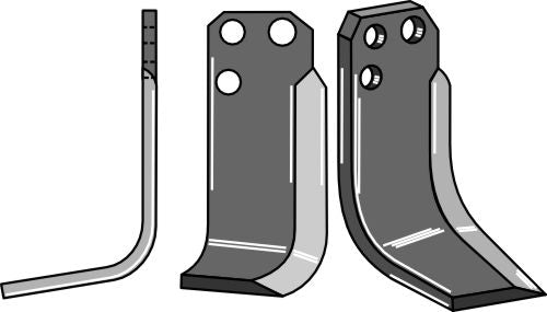 Blade 200x90mm, left