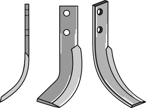 Blade 205x40mm, left