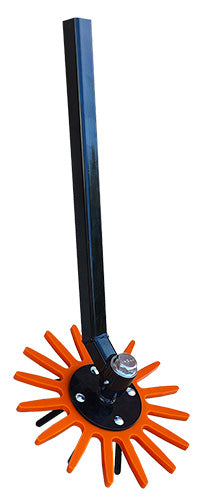 Fingerlukker, Ø370 mm, komplet med skaft - venstre