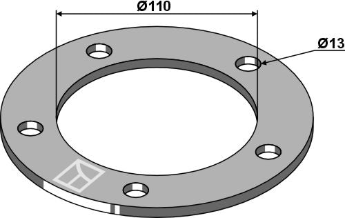 Forstærkningsring Ø170 mm