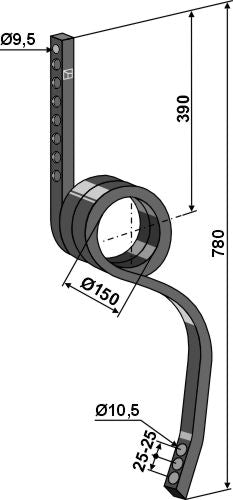 Sporudrydder-tænder