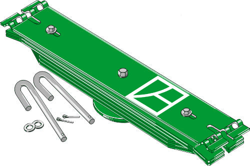 Bladfjedre - 6 lag 580 mm