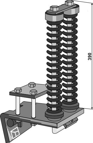 Kultivatorens fjedring