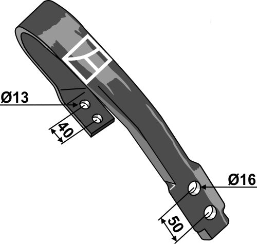 Holder - højre model