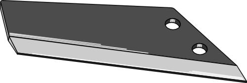 Erstatningsvinger - type Becker - konventionel model, højre
