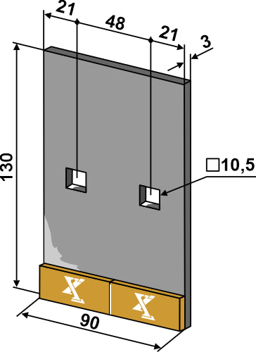 Skraber - Hård metal