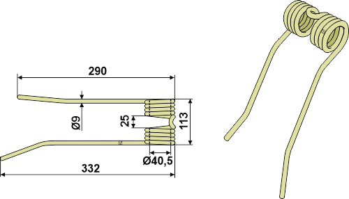 Høstang Ø9 - venstre