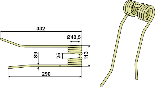 Høstine Ø9 - højre