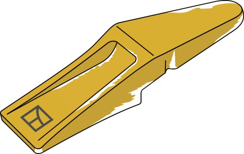 Gravning af tænder, der skal svejses