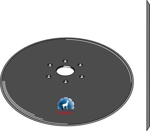Frøsåmaskine skive Ø382x4