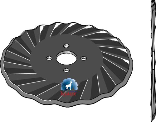 Plovskær til plov Ø460x5