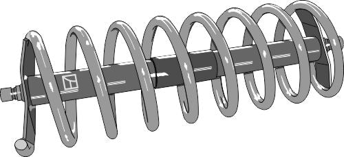 Spiralrulle 3200 - højre model