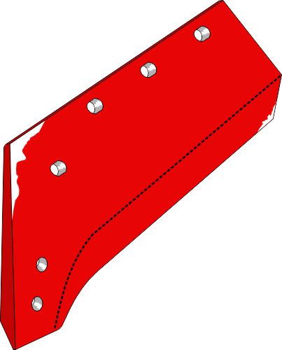 Vendbar spidsdel - 14'' - venstre