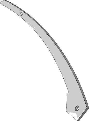 Moldboard-lamel - højre