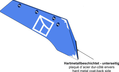Næbdel forstærket SSP350WP - højre