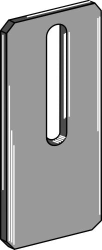 Skraber til pakkeruller