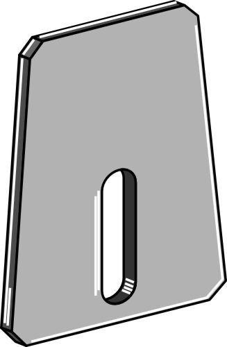 Skraber til pakkeruller