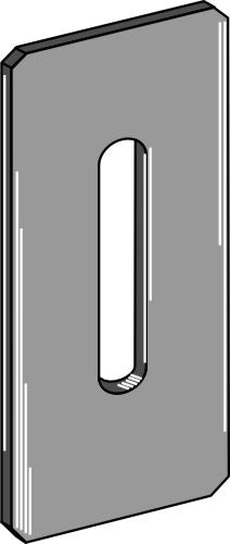 Skraber til pakkeruller