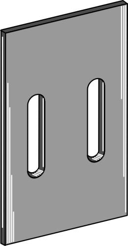 Skraber til pakkeruller