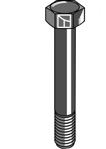 Bolt M20x2,5x127 - 10,9