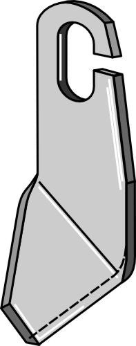 Vingekniv 73x30 mm - højre model