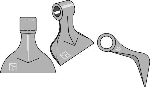 Beskæringshammer 120x38 mm