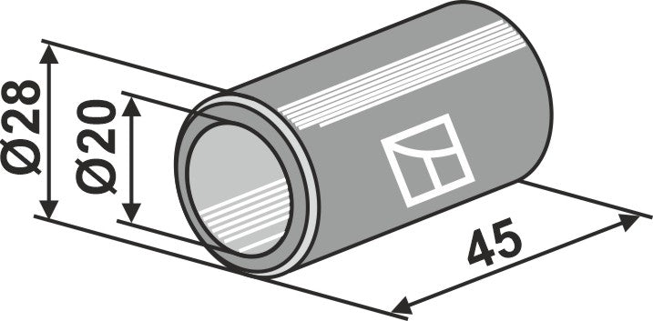 Bush 45xØ20xØ28