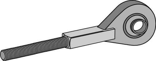 Tie-rod Cat. II Ø 25,4