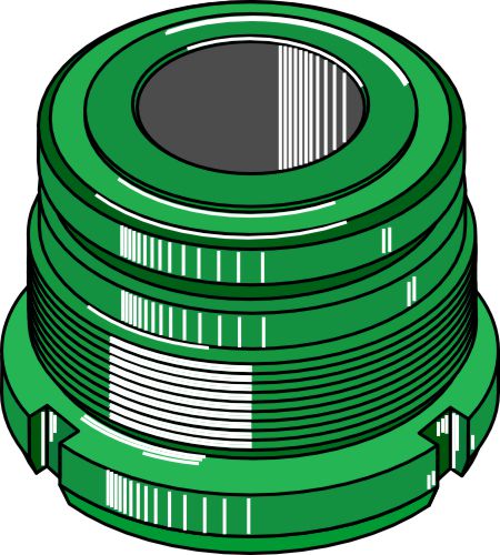 Skruelåg til cylinder 63/36