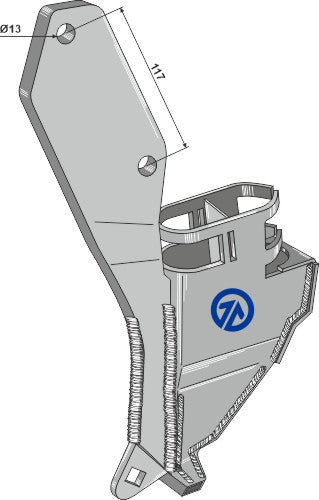 Holder - venstre model