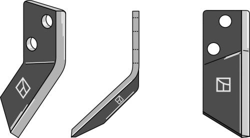 Fodermiksermesser, venstre