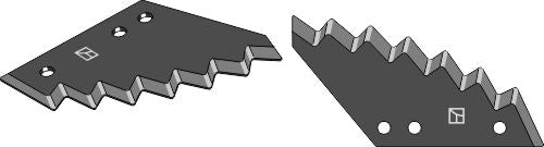 Køkkenmaskineknive - med hård metaloverflade