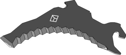 Rundballekniv 365 mm