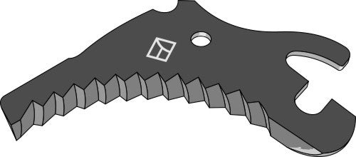 Kniv til rundballepresser 330 mm