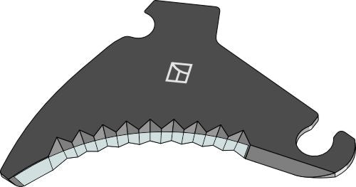 Rundballekniv 335 mm - DURAFACE