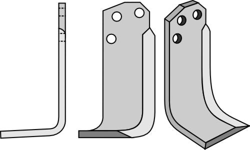 Klinge 170 x 60 mm, venstre