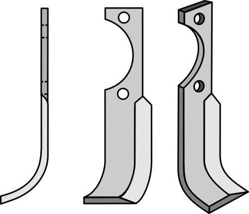 Klinge 160 x 30 mm, venstre