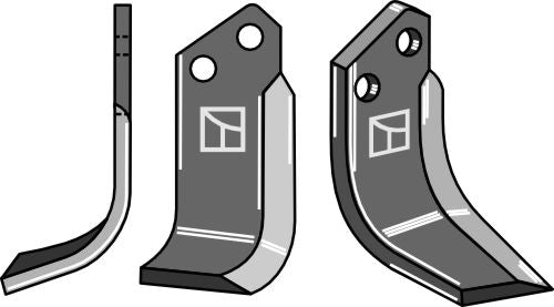 Klinge 160 x 60 mm, venstre