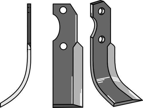 Klinge 225 x 45 mm, venstre