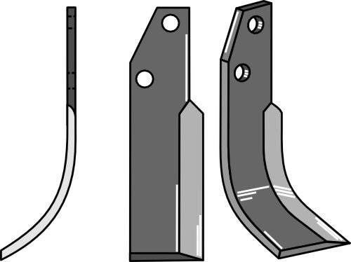 Klinge 145 x 45 mm, venstre