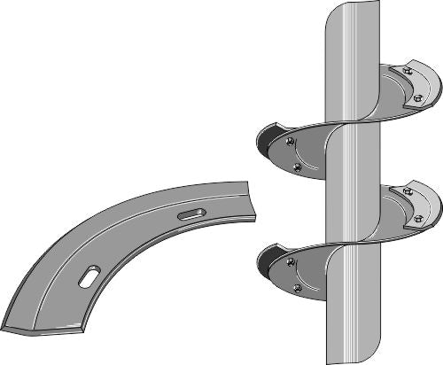Sneglesegment - højre model