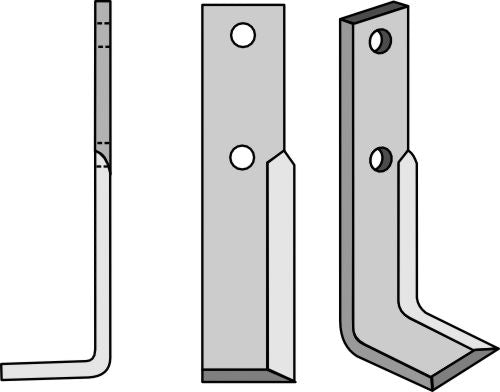 Klinge 246 x 40 mm, venstre